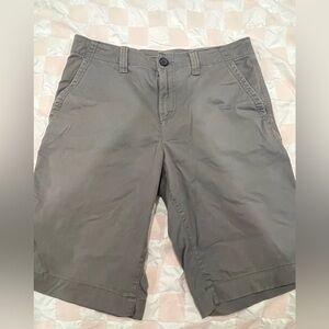 urban pipeline men’s super flex flat front gray shorts